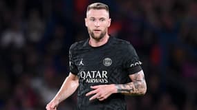 Milan Skriniar avec le PSG, le 19 septembre 2023