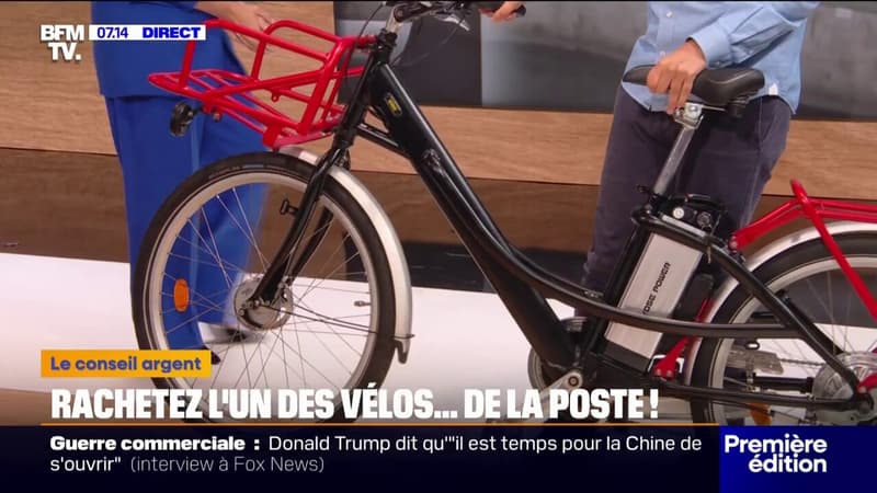 La Poste reconditionne et vend les vélos électriques de ses facteurs pour 1.490 euros