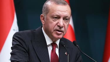 Le chef de l'Etat turc Recep Tayyip Erdogan