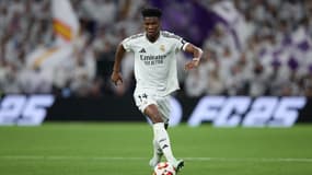 Aurélien Tchouaméni avec le Real Madrid en Coupe du Roi, le 16 janvier 2025