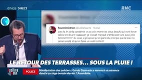 #Magnien, la chronique des réseaux sociaux : Le retour des terrasses ... sous la pluie ! - 18/05