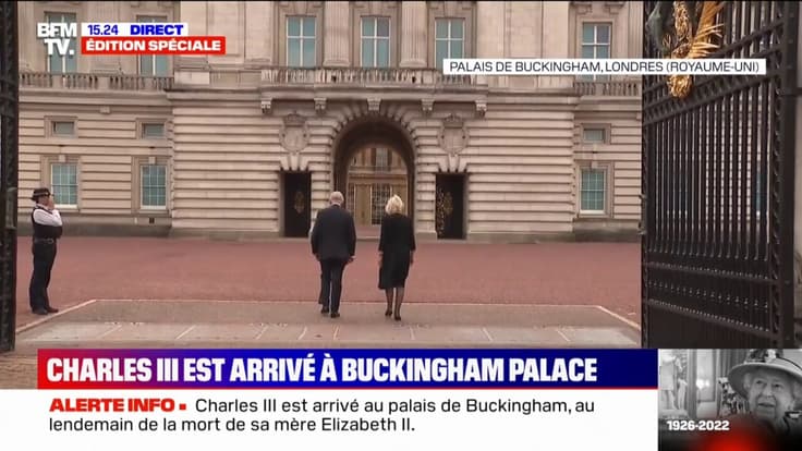 Royaume-Uni: Charles III a franchi les portes de Buckingham Palace