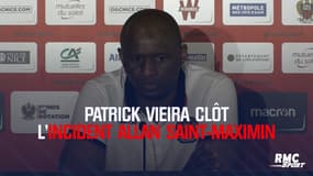 Patrick Vieira clôt l'affaire Allan Saint-Maximin