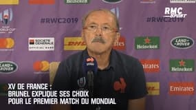 XV de France : Guirado, Ntamack, Argentine… Brunel explique ses choix pour le premier match du Mondial
