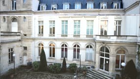 Le siège d'Interparfums (ancien siège du Parti socialiste) au 10 rue de Solférino, à Paris.