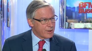 Christian Noyer, gouverneur de la Banque de France, voit l'avenir en légèrement plus positif