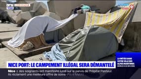 Nice: le campement illégal au port Lympia sera démantelé d'ici 48 heures