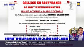 Tourrette-Levens: une opération escargot menée par des parents d'élèves mécontents du collège René-Cassin