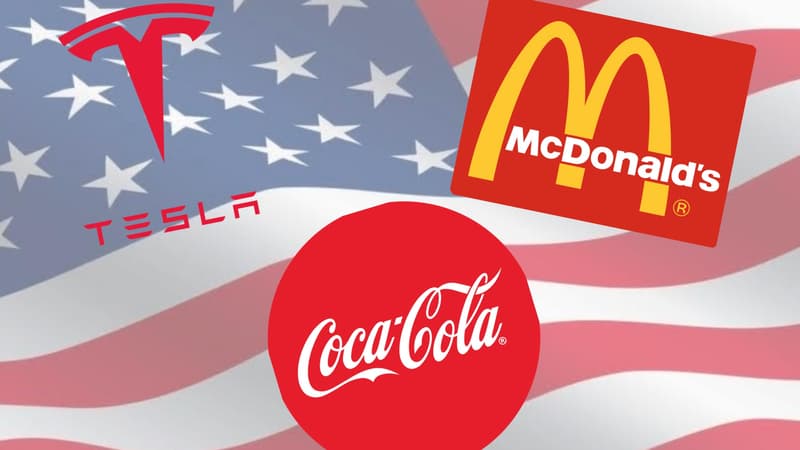 Coca Cola, McDonald's ou Tesla... Le classement des entreprises américaines les plus boycottées par les Français