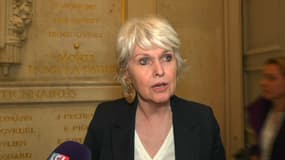 La ministre déléguée chargée de l'Égalité entre les femmes et les hommes Isabelle Rome, le 11 avril 2023.