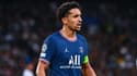 Marquinhos avec le PSG contre Manchester City