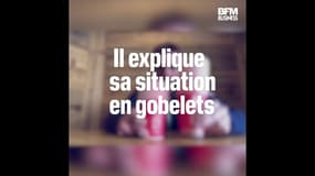 Un professionnel de la montagne explique sa situation... en gobelets