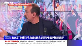 Soirée spéciale "Retraites": Pour Philippe Martinez, "il y a une vraie détermination" - 07/02