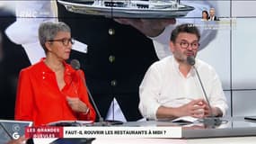 Faut-il rouvrir les restaurants le midi?: "C'est une rustine pour nous faire taire", déplore Stéphane Jégo restaurateur à Paris