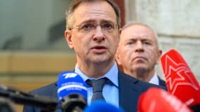 Vladimir Medinski, chef de la délégation russe à Istanbul (Turquie) le 15 mai 2025.