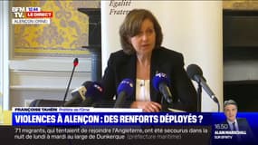 Alençon: la préfète de l'Orne "condamne fermement" les violences à l'encontre des policiers