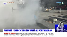 Antibes: un exercice de sécurité organisé au port Vauban