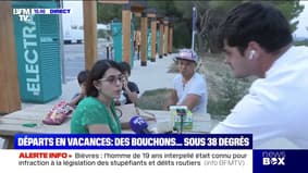 “On prend beaucoup d’eau”: les Français adaptent leur départ en vacances face aux fortes chaleurs