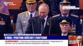 Vladimir Poutine assure que l'armée russe défend "la patrie" en Ukraine