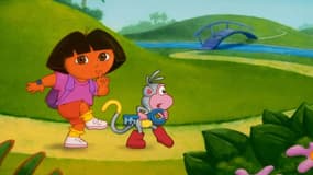 Extrait du dessin animé "Dora l'Exploratrice" 