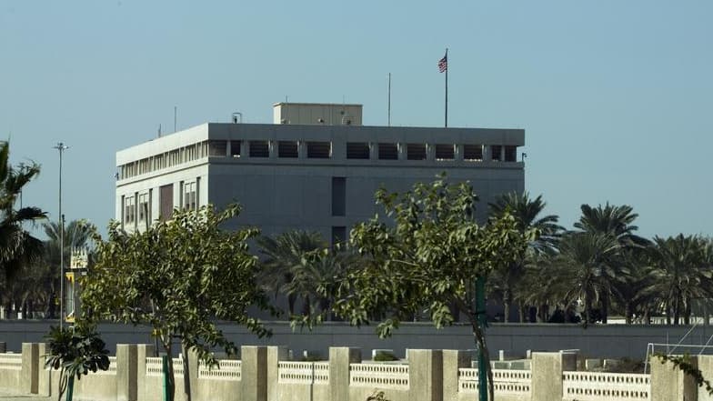 L'ambassade des Etats-Unis à Manama, à Bahreïn. Les Etats-Unis ont prolongé d'une semaine les délais de fermeture de leurs ambassades dans le monde arabo-musulman à titre de prévention face à des menaces d'attaques de la part d'Al Qaïda que des parlementa