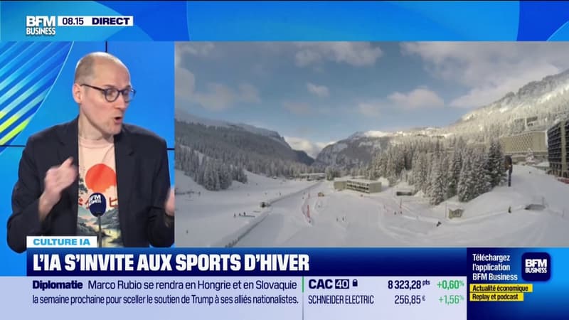 L'intelligence artificielle s'invite dans les sports d'hiver !