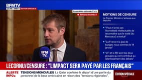 Budget: "je ne demande pas de 49.3, mais pourquoi pas" rappelle Romain Eskenazi, député PS