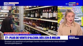 Seine-et-Marne: un arrêté interdit la vente d'alcool à emporter après 22 heures à Melun