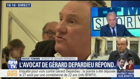 Pour son avocat, cette accusation "est le contraire" de Depardieu