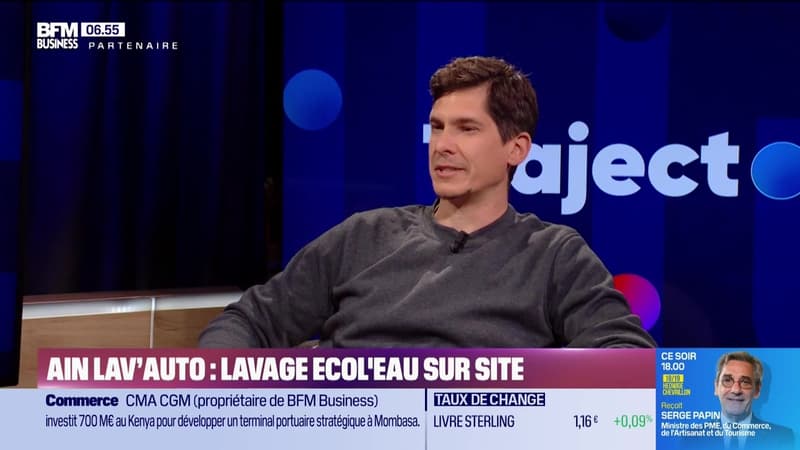 Trajectoire : Ain Lav'Auto, lavage écol'eau sur site - 11/05