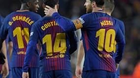 Dembélé, Coutinho et Messi