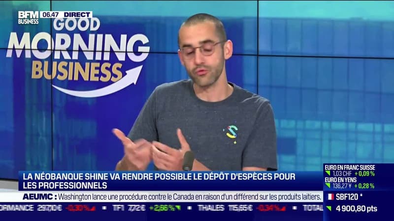 Nicolas Reboud (Shine) : La néobanque Shine va rendre possible le dépôt d'espèces pour les professionnels - 26/05