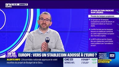 BFM Crypto, les Pros : Europe, vers un stablecoin adossé à l'euro ? - 05/12
