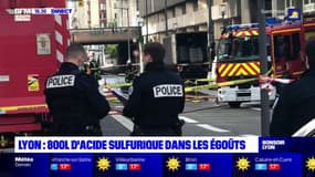 Lyon: 800 litres d'acide sulfurique