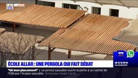 Marseille: une pergola qui fait débat à l'école Allar