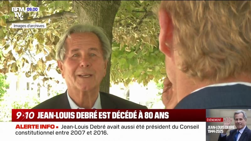 Jean-Louis Debré, ancien président du Conseil constitutionnel, est mort à l'âge de 80 ans