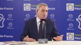 Xavier Bertrand sur le plateau des "Grandes Gueules" le 29 février 2024