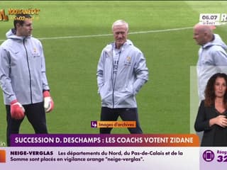 Succession de Didier Deschamps: les coachs votent Zidane