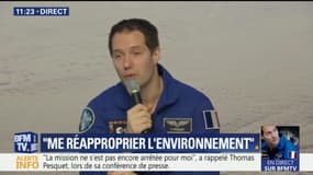 Thomas Pesquet : "Là, aujourd’hui tout mouvement me coûte"