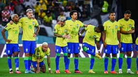 Le Brésil face à la Croatie au Mondial au Qatar, à Al Rayyan le 9 décembre 2022