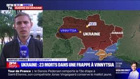 Guerre en Ukraine: après le bombardement à Vinnytsia, la crainte d'une menace à l'ouest du pays