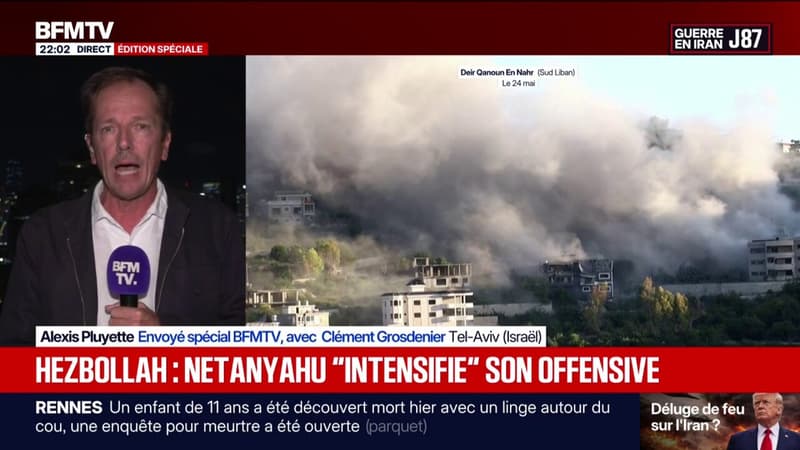 Benjamin Netanyahu affirme qu'Israël va "intensifier" l'offensive au Liban pour "écraser" le Hezbollah