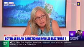 Législatives: la candidate Ensemble! Pascale Boyer défend le bilan du quinquennat d'Emmanuel Macron