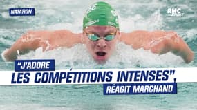 Natation (Championnats de France) : “J’ai toujours fait des compétitions intenses et j’adore ça”, réagit Marchand
