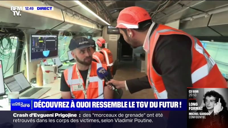 La SNCF dévoile le TGV M, le 