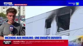 Incendie aux Moulins à Nice: une enquête ouverte, trois personnes recherchées