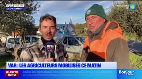 Var : les agriculteurs mobilisés ce lundi matin