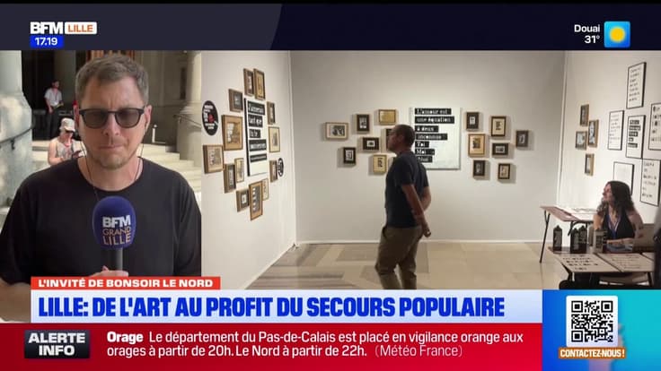 Lille: le salon Solid'Art, engagé auprès du Secours Populaire, de retour jusqu'à ce dimanche