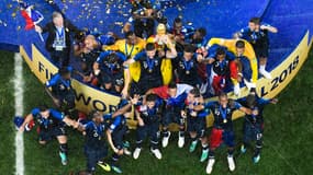 L'équipe de France championne du monde en 2018
