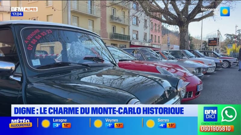 Digne-les-Bains: le charme du rallye Monte-Carlo historique